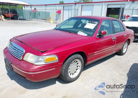 2000 Ford Crown Victoria Lx из США, поврежденный, VIN 2FAFP74W5YX150007